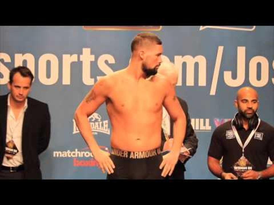 INTENSE !!! TONY BELLEW v MATEUSZ MASTERNAK - OFFICIAL WEIGH IN & FACE OFF / BAD INTENTIONS