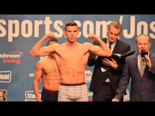 MARTIN J WARD v MIGEUL GONZALEZ - OFFICIAL WEIGH & HEAD TO HEAD / BAD INTENTIONS
