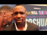 DILLIAN WHYTE PULLS NO PUNCHES AS HE REACTS TO HEATED PRESS CONFERENCE WITH ANTHONY JOSHUA