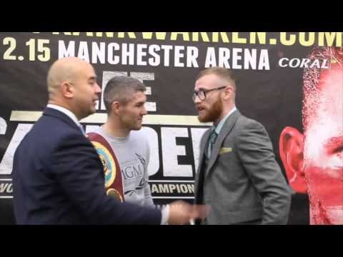 WORDS EXCHANGED! - LIAM SMITH v JIMMY KELLY - OFFICIAL HEAD TO HEAD