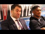 EDDIE HEARN SAYS INITIAL PPV NUMBERS FOR JOSHUA v WHYTE HAVE 'BLOWN HIS MIND' / BAD INTENTIONS