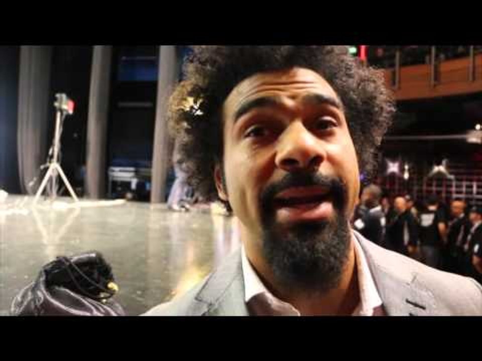 DAVID HAYE ADMITS HE FINDS TYSON FURY 'FUNNY', TALKS SPOTY, KLITSCHKO, BELLEW & JOSHUA v WHYTE