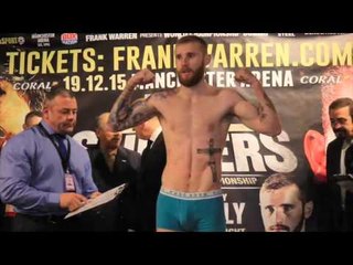 INTENSE!! LIAM SMITH v JIMMY KELLY - OFFICIAL WEIGH IN & HEAD TO HEAD AHEAD OF WBO SHOWDOWN