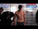 RYAN WALSH v DARREN TRAYNOR OFFICIAL WEIGH IN & HEAD TO HEAD