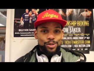 ROBERT ASAGBA- TRAINING CLOSE TO BILLY JOE SAUNDERS I SEE HOW SLICK HE IS HE'S NOT SCARED OF ANYONE'