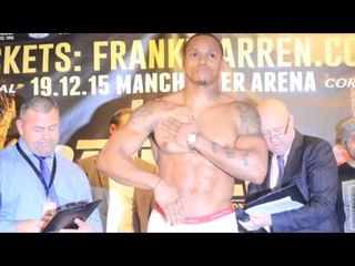 BEAST!! ANTHONY YARDE v CURTIS GARGANO OFFICIAL WEIGH IN & FACE TO FACE / XMAS CRACKER