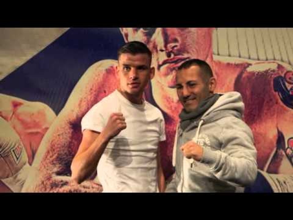 MARTIN J WARD v MARIO PISANTI - HEAD TO HEAD @ FINAL PRESS CONFERENCE / COPPERBOX - 30.01.16