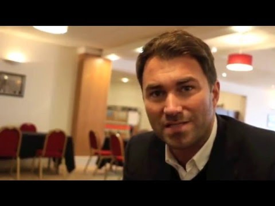 EDDIE HEARN ON BROOK v KHAN NEGOATIATIONS/SPLITS, BIZIER DEFENCE, & JOSHUA POSSIBLE OPPONENTS ON 9/4