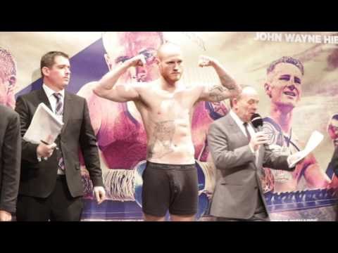 GEORGE GROVES v ANDREA DI LUISA - OFFICIAL WEIGH IN & HEAD TO HEAD / iFL TV