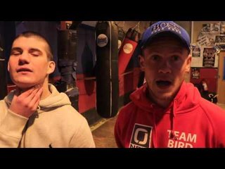 YOUNG PROSPECTS NATHAN DALE & BILLY BIRD MAKE TIME FOR iFL TV @ KICKSTOP GYM, NORWICH