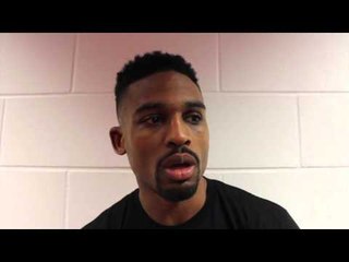 DEION JUMAH REACTS TO HIS POINTS WIN OVER COLIN FARRICKER / GROVES v DI LUISA