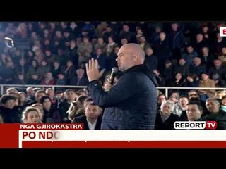 Report Tv- Rama në Gjirokastër: Fantazma e dhunës mbi institucionet u zmbraps menjëherë