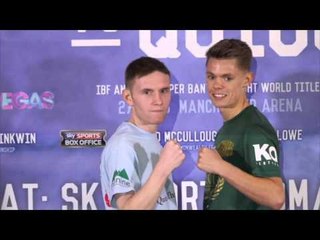 CHARLIE EDWARDS v LUKE WILTON OFFICIAL HEAD TO HEAD :FRAMPTON v QUIGG