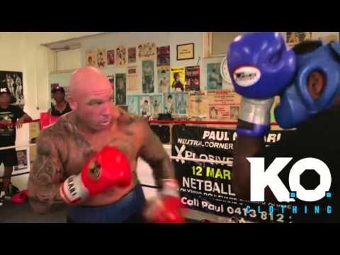 LUCAS BROWNE ***SPARRING FOOTAGE*** AHEAD OF RUSLAN CHAGAEV WBA WORLD TITLE CLASH