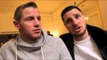 GARY SYKES (& TOMMY COYLE) ON CLASH WITH LUKE CAMPBELL ON MARCH 26 & BOTH REFLECT ON MENDY DEFEAT.