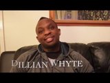 DILLIAN WHYTE BRANDS DERECK CHISORA WOMAN BEATER / STORMZY DISS TRACK & CHANGING ROOM BUST UPS