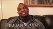 DILLIAN WHYTE BRANDS DERECK CHISORA WOMAN BEATER / STORMZY DISS TRACK & CHANGING ROOM BUST UPS