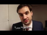 BLAIN McGUIGAN REACTS TO CARL FRAMPTON BECOMING UNIFIED IBF & WBA WORLD CHAMPION / FRAMPTON v QUIGG