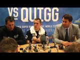 SCOTT QUIGG POST FIGHT PRESS CONFERENCE WITH EDDIE HEARN & JOE GALLAGHER / FRAMPTON v QUIGG