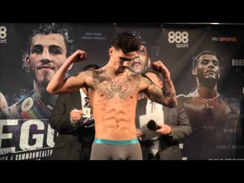 JORDAN COOKE v LEE CONNELLY - OFFICIAL WEIGH IN 7 HEAD TO HEAD / EGGINGTON v SKEETE