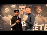 MICHAEL ROONEY v MARCUS FFRENCH - HEAD TO HEAD @ FINAL PRESS CONFERENCE / EGGINGTON v SKEETE