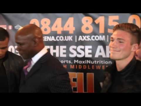NICK BLACKWELL v CHRIS EUBANK JR -OFFICIAL HEAD TO HEAD / BLACKWELL v EUBANK JR