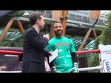 KELL BROOK - 'SEEING EVERYONE TODAY IM THINKING LETS STAND AN HAVE A WAR WITH THIS KID'