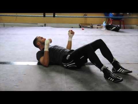 IBF WORLD CHAMPION JAMES DeGALE COMPLETE POST WORK OUT GROUNDWORK ROUTINE