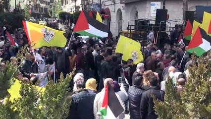 Batı Şeria’da Abbas'a destek gösterileri düzenlendi - RAMALLAH