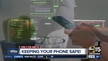 How to keep the information in your phone safe