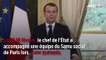 Samu social : Emmanuel Macron en maraude auprès des SDF