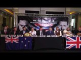 'GYPSY KING' TYSON FURY - 'IF IT WAS MY PRESS CONFERENCE TABLES WOULD BE FLYING!' / PARKER v FURY