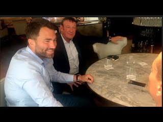 EDDIE HEARN MEETS WITH JOSEPH PARKER'S TEAM TO DISCUSS POSSIBLE FIGHT FOR 2018 FOR ANTHONY JOSHU