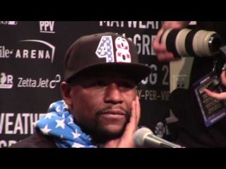 'ANYTHING CAN HAPPEN' - FLOYD MAYWEATHER ON WHETHER HE'S CONCERNED McGREGOR WILL TRY AND KICK HIM