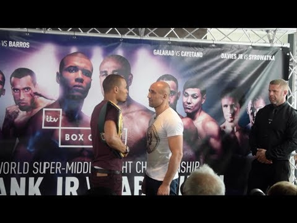 CHRIS EUBANK JR v ARTHUR ABRAHAM - OFFICIAL HEAD TO HEAD  HEAD TO HEAD / EUBANK JR v ABRAHAM