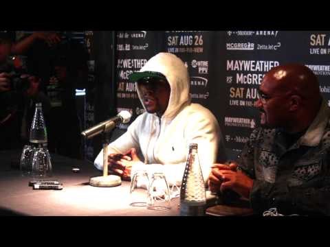 FLOYD MAYWEATHER - 'IM NOT TRYING TO BE DISRESPECTFUL OR RUDE I DONT KNOW ANYTHING ABOUT McGREGOR'