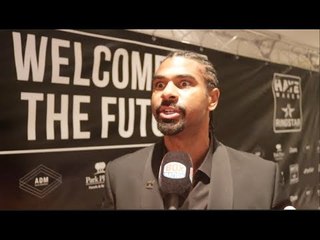DAVID HAYE - 'HOPEFULLY ANTHONY JOSHUA WINS THE KLITSCHKO REMATCH AN I GET A CRACK AT HIM NEXT YEAR'