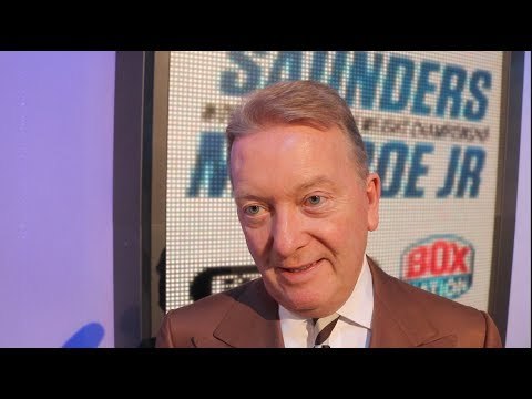 FRANK WARREN TALKS BILLY JOE SAUNDERS v MONROE JR, THE EUBANKS, WBSS, YARDE & MAYWEATHER v McGREGOR,