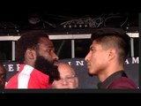 BILLIONS? - ADRIEN BRONER TAUNTS MIKEY GARCIA BY FLASHING WAD OF CASH IN HEAD TO HEAD