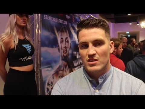 SHANE McGUIGAN ON CARL FRAMPTON BELFAST RETURN & GEORGE GROVES WBSS FIRST ROUND FIGHT W/ JAMIE COX