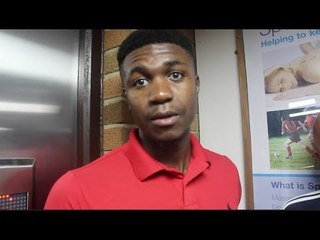 UNDEFEATED SUPER MIDDLEWEIGHT LERRONE RICHARDS REACTS TO TKO WIN OVER LEWIS VAN POETSCH