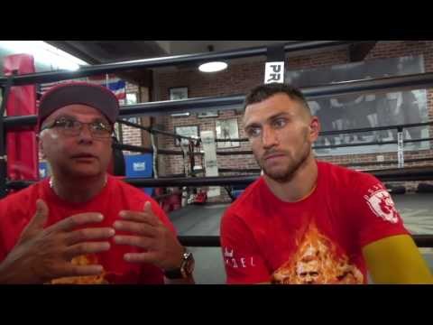 VASYL LOMACHENKO ON JORGE LINARES v LUKE CAMPBELL & SPECULATION REGARDING GUILLERMO RIGONDEAUX