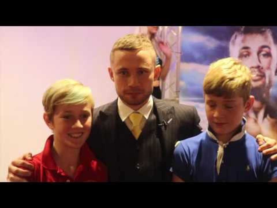 WHAT A NICE MAN - HOMETOWN HERO CARL FRAMPTON MAKES TIME FOR THE FANS IN BELFAST