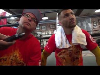 WHAT DO YOU MEAN? VASYL LOMACHENKO SHUTS DOWN REPORTER FOR COMPARING HIM TO SERGIO MARTINEZ