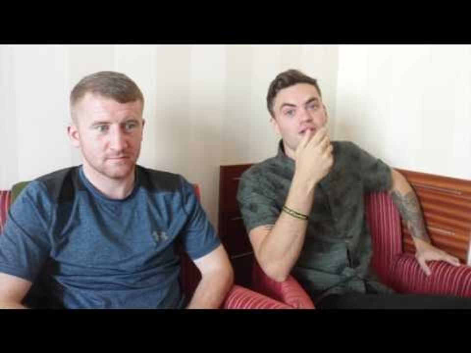 PADDY BARNES & TYRONE McKENNA - (UNCUT) ON FRAMPTON, ZOU SHIMING DEFEAT, OHARA DAVIES HATE MAIL