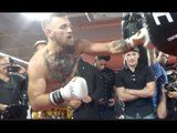 THE COMPLETE CONOR McGREGOR MEDIA WORKOUT / MAYWEATHER v McGREGOR