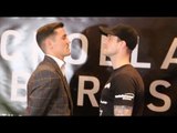 NO BEEF HERE! - ANTHONY CROLLA v RICKY BURNS - HEAD TO HEAD @ PRESS CONFERENCE / CROLLA v BURNS