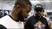 RAP STAR ICE CUBE & UFC FIGHTER TYRON WOODLEY COME TOGETHER AHEAD OF MAYWEATHER v McGREGOR