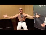 MOST BIZARRE THING YOU WILL SEE IN VEGAS THIS WEEK - CONOR McGREGOR (DOPPLEGANGER) PRESS CONFERENCE