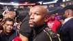 'I DID WHAT I SAID I WAS GONNA DO' - FLOYD MAYWEATHER ON HIS 10th ROUND STOPPAGE OF CONOR McGREGOR